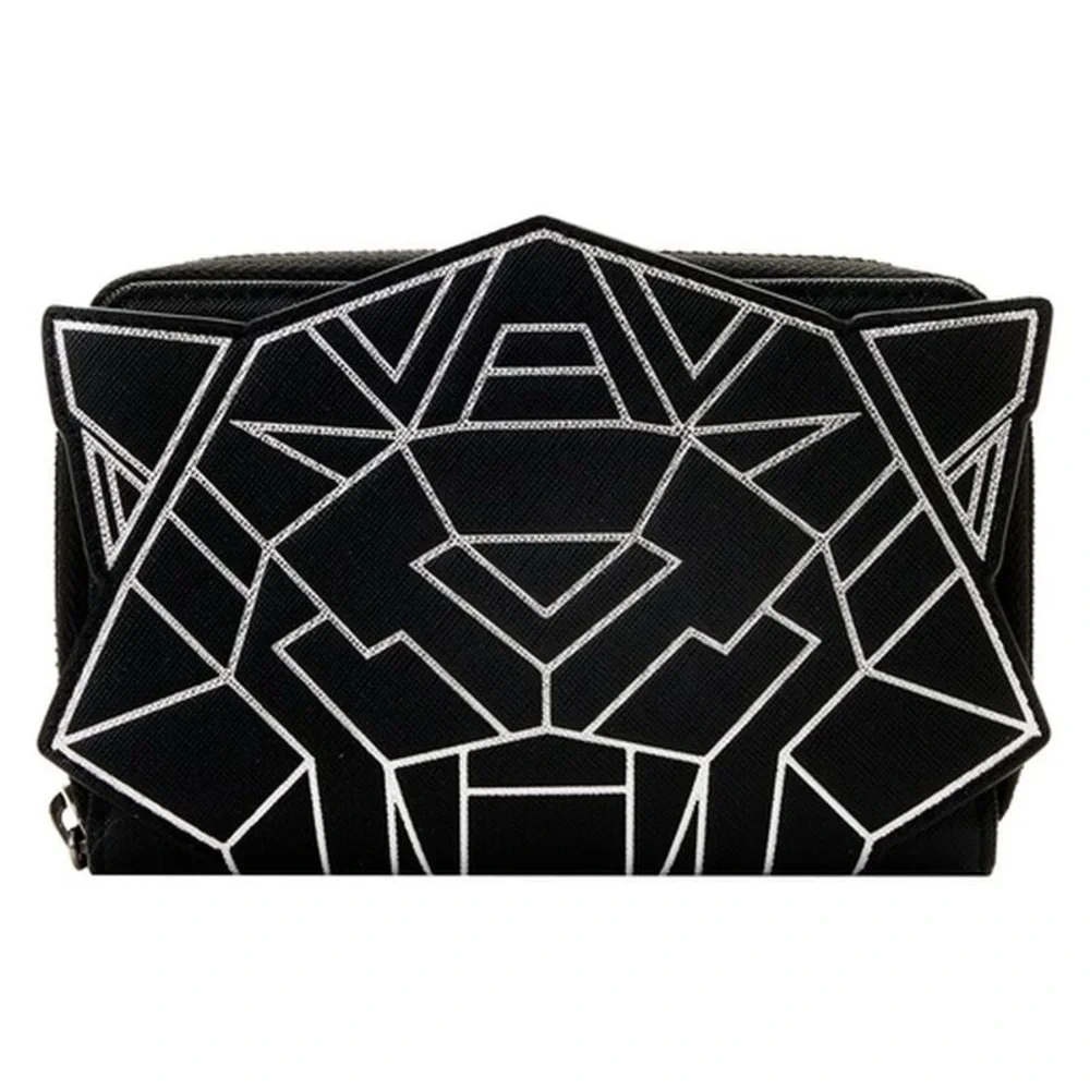 🆕 Loungefly x Marvel Black Panther: Wakanda Forever Zip Around Unisex Wallet